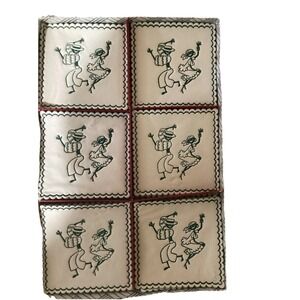 Vintage Royal Catch All Coasters Set of 36 Dancing Drink Coasters 3.5x3.5 in Box